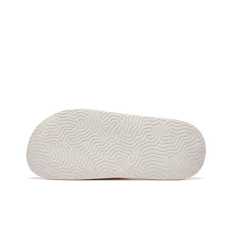 PEAK State Pole Classic Drag Quiet Slip Resistant Abrasion Resistant Slide Slippers Unisex White Pink-7