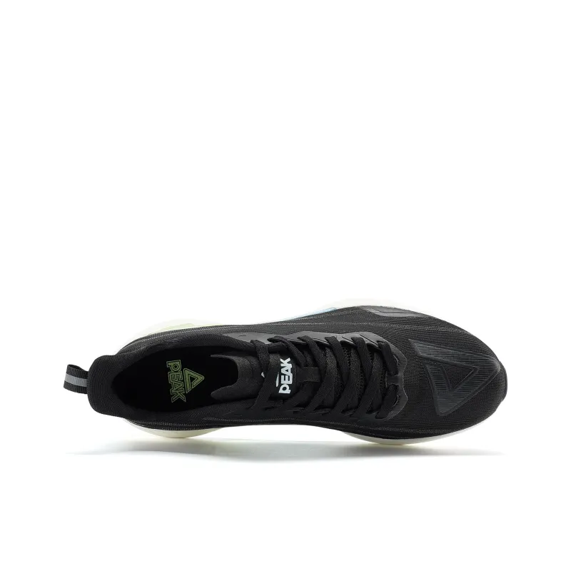 PEAK Flying Feather 004pro Slip Resistant Breathable Low Top Running Shoes Men's Black-3