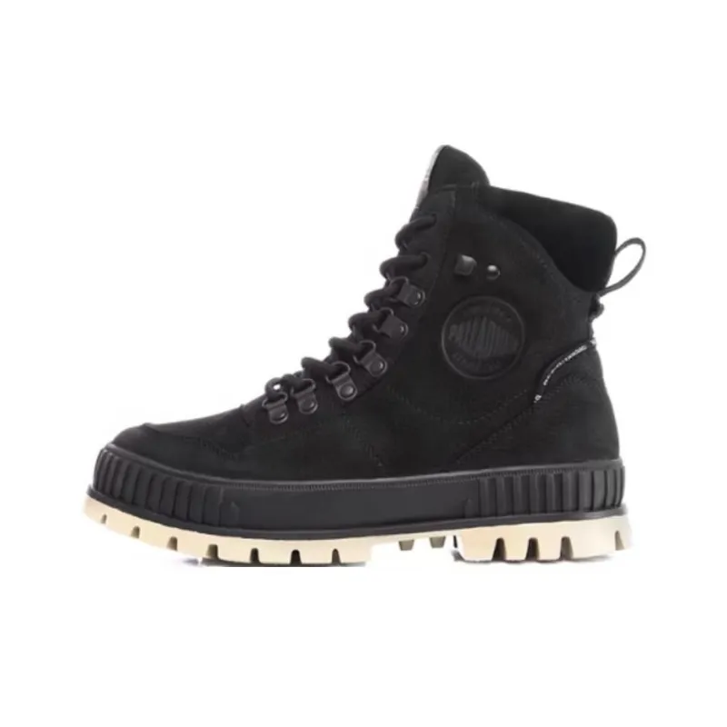 Palladium PALLASHOCK HI Ankle Boots Women's Black-0