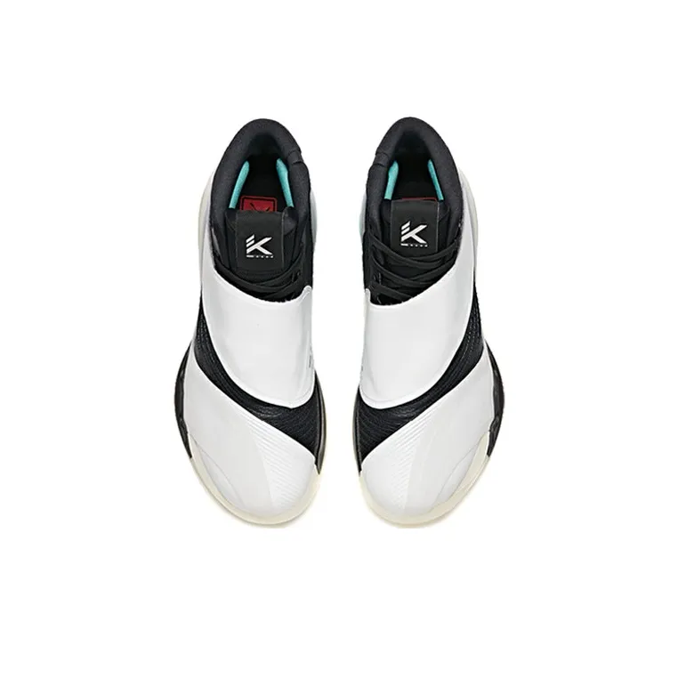 Anta KT6 'Flying White' Cushioning Anti-Slip And Wear-Resistant High-Top Basketball Shoes White Black-2