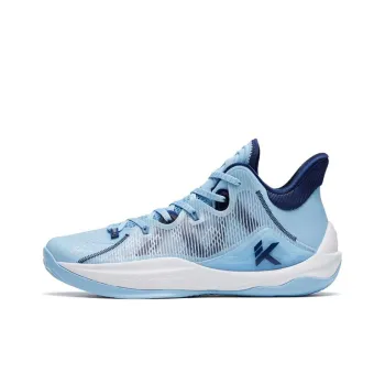 Anta See Mountain 2.5 Cushioning Anti Slip And Wear Resistant Low Top Basketball Shoes Blue