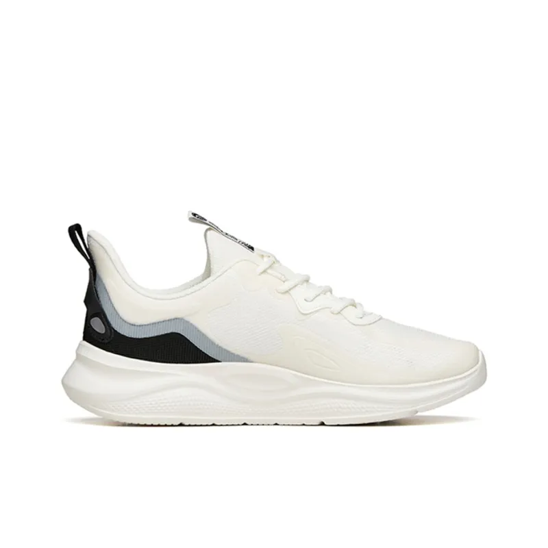 Anta Ling Yun 2 Slip Resistant, Abrasion Resistant, Breathable Low Top Running Shoes Men's White Black-1