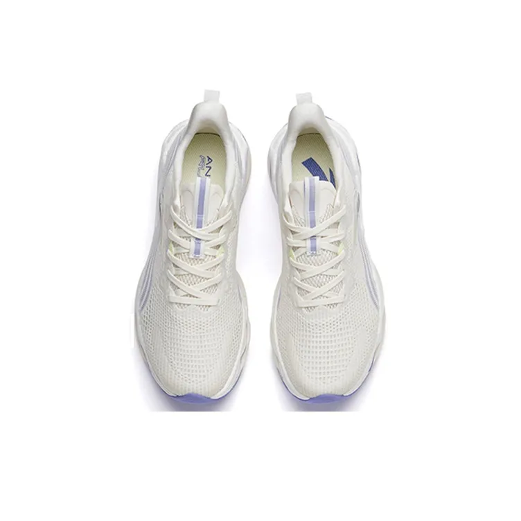 Anta Martian Foam Low-Top Running Shoes Women's White Purple-3