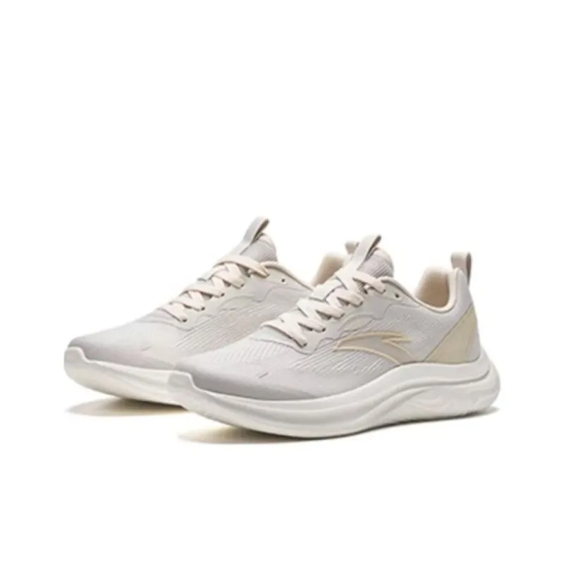 Anta Lingyun Low Top Running Shoes Men's White Gray-2
