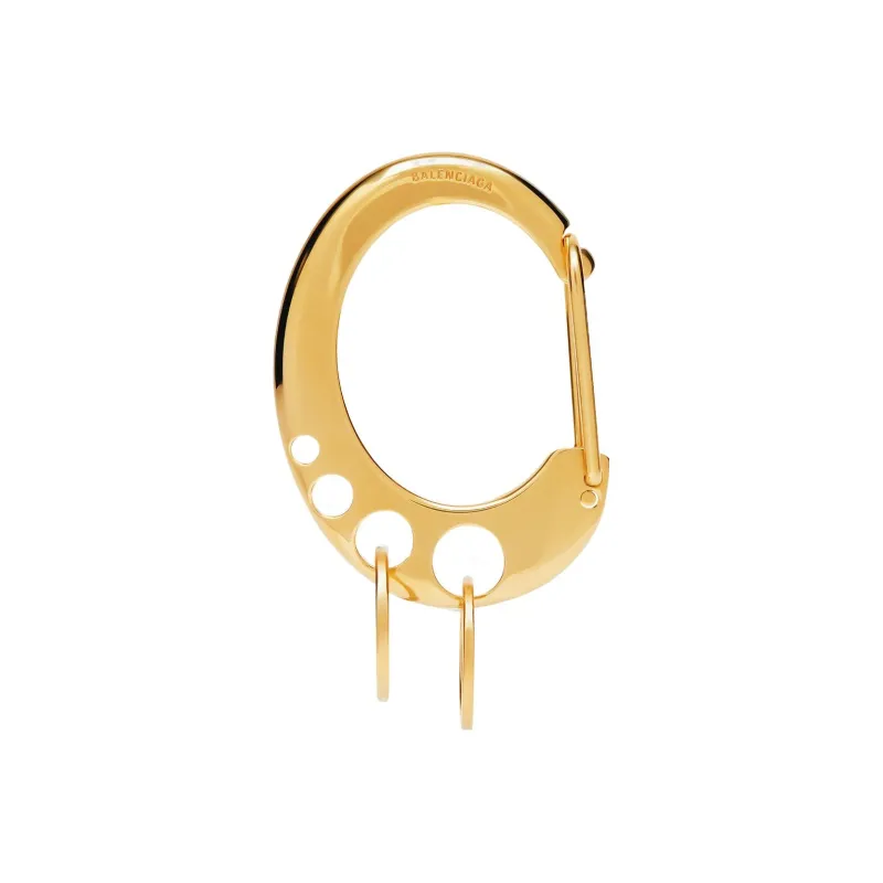 Balenciaga Brass Bangles Women's Gold-2