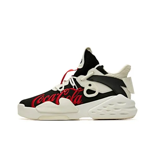 ANTA Bastard Casual Shoes Men Mid-Top Black/White Red