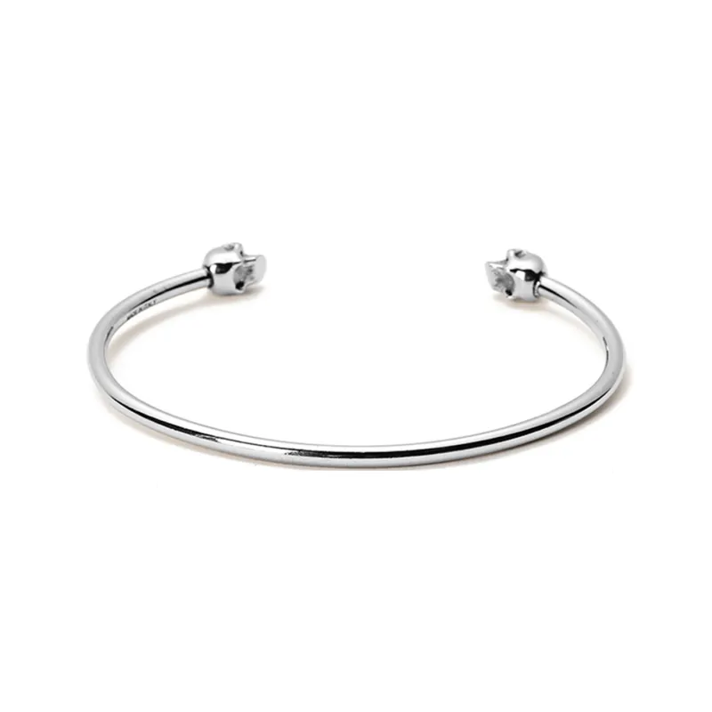 Alexander McQueen Double Skull Bangle-3