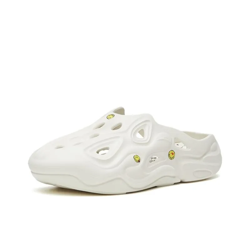 Anta Chaobai 1.0 Quiet Slide Slippers Men's White-1