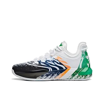 Anta GH1 Gordon Hayward Cushioning Anti Slip And Wear Resistant Low Top Basketball Shoes Men's Black White Green