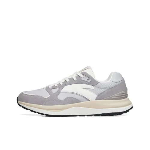 Anta Star 202 Td Cushioning Anti Slip Wear Resistant Breathability Low Top Running Shoes Men's Gray