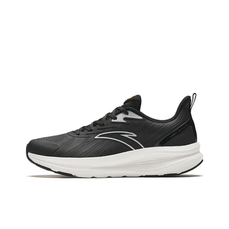 Anta Cloud Journey Lightweight Low Top Casual Running Shoes Men's Black-0