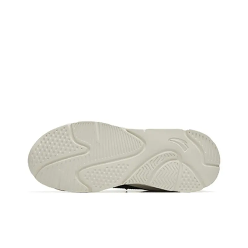 Anta Little Millennium 2.0 Durable Warm Low Top Sports Casual Shoes Women's White Green-3