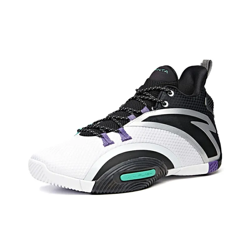 Anta UFO3.0 Sky Object 3 Low-Top Performance Basketball Shoes Men's Black White-1