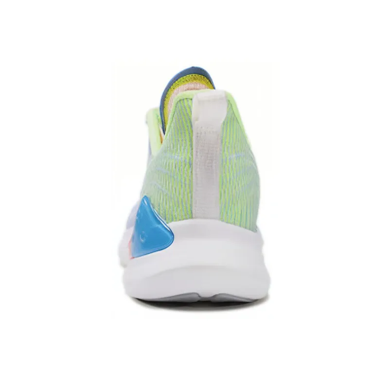 PEAK Rive 003 Cushioning Breathable Lightweight Low-Top Running Shoes Men's Light Blue Floral Yarn-3
