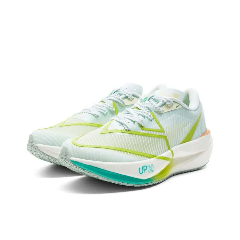PEAK UP 30 3.0 Cushioning Rebound Anti-Slip And Wear-Resistant Low-Top Running Shoes Women's Water Blue-2