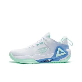 PEAK Sonic Boom 2.0 Basketball Shoes Men Low Top Baymax/Light Blue
