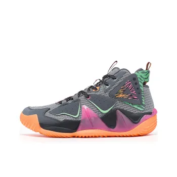 PEAK Beast Plus Mid Top Basketball Shoes Men's Silver Gray