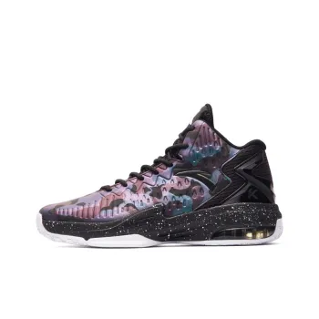 Anta KT3 Thompson Durable Breathable High Top Basketball Shoes Black White