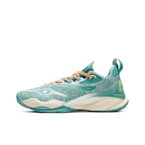 PEAK Sonic Boom 3.0 Basketball Shoes Men Low-Top Light Green