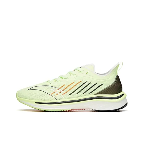 Anta MACH Mach 1.0 Low-Top Running Shoes Men's Green White Black