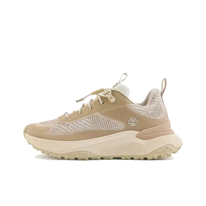 Timberland Greenstride Motion Anti Slip And Wear Resistant Breathable Low Top Trekking Shoes Women's Ecru-0