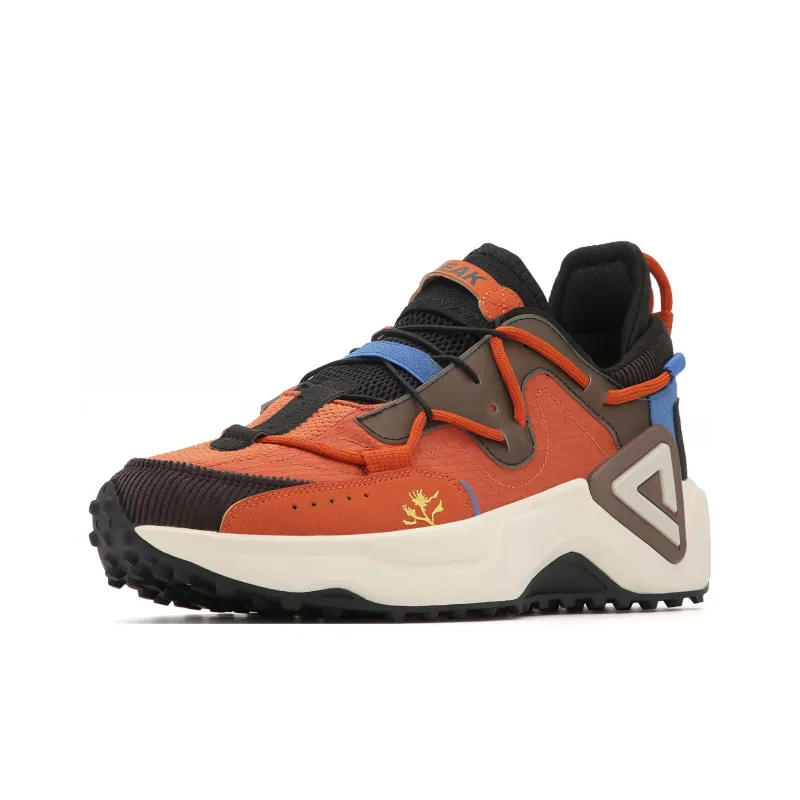 PEAK The State Is Polar Casual Shoes Men Low Top Chestnut Brown/Black/Blue-2