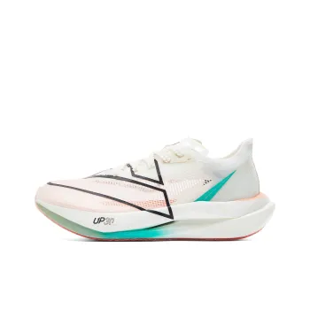 PEAK UP30 3.0 Elite Running Shoes Men Low Top Light White Green