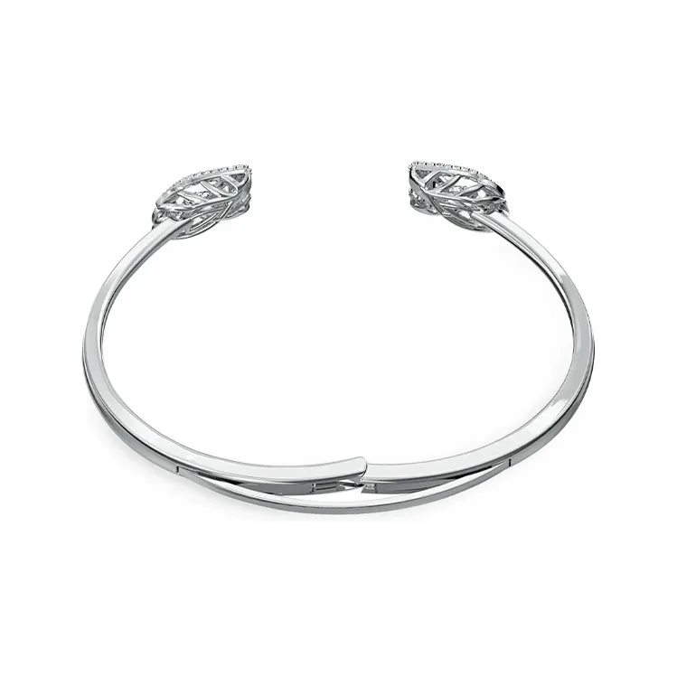 Swarovski Lifelong Bow Bangles Women's-2