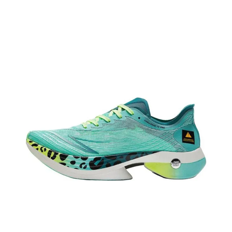 Anta C10 Pro Cushioning Anti Slip And Wear Resistant Low Top Carbon Plate Marathon Running Shoes Women's Blue-0