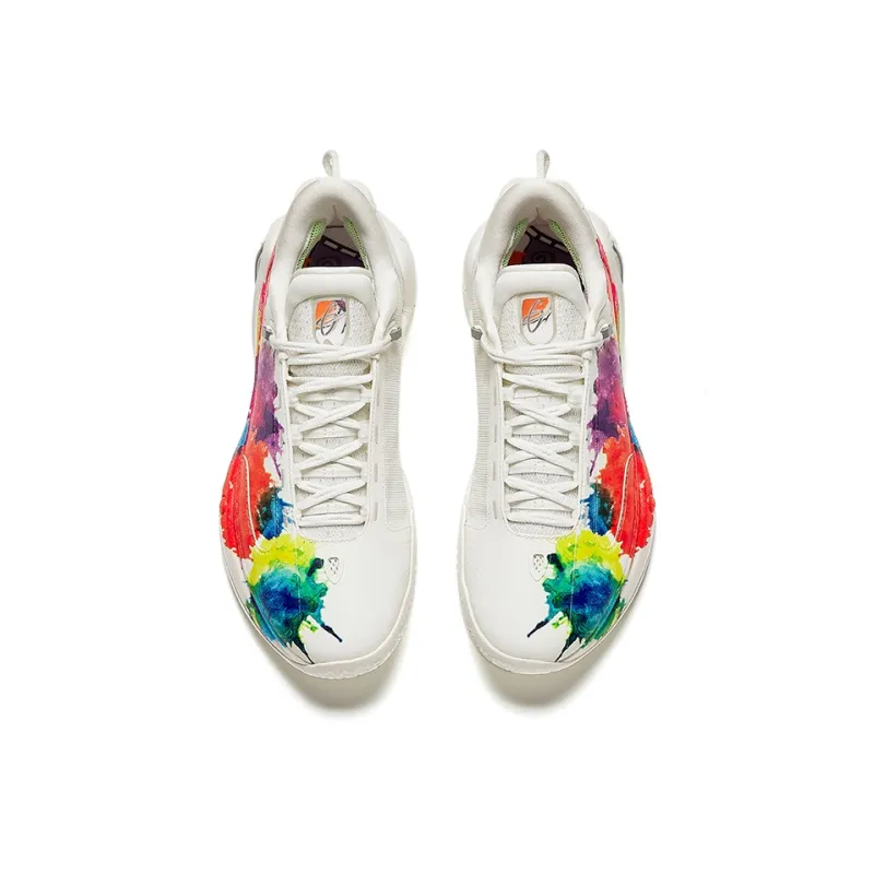 Anta GH4 Xiao Mian Ao Cushioned Wear Resistant Breathable Lightweight Low Top Basketball Shoes Men's-2