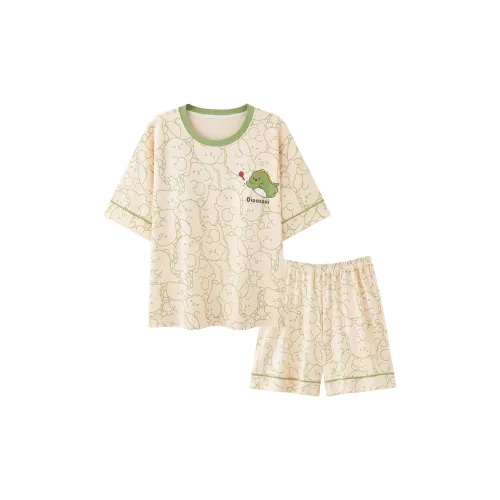 First Pajama Set Women's Little Dinosaur