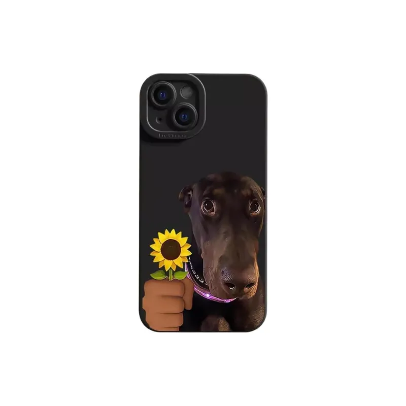 Mivana Silicone Material Send You Flowers Phone Cases Suitable For 12mini Girlish Refreshing-5
