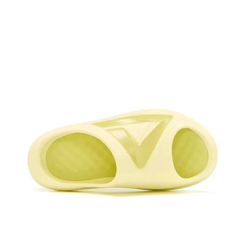 PEAK Statistic Sandals EVA Quiet Slide Slippers Women's Yellow-3