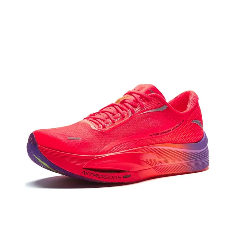 Anta C202 5 GT Abrasion Resistant Low Top Training Running Shoes Men's Rose Red-1