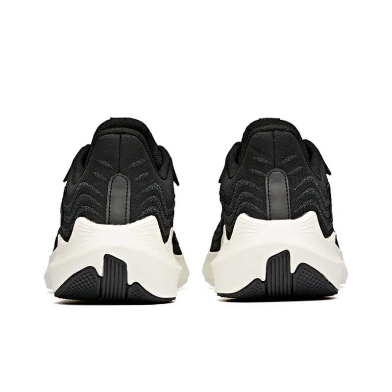Anta DuCi1 Cushioning, Slip Resistant, Abrasion Resistant, Breathable Low Top Running Shoes Men's Black White-3