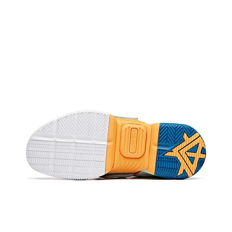 ANTA Shock The Game 4.0 'White Pink Blue'-4