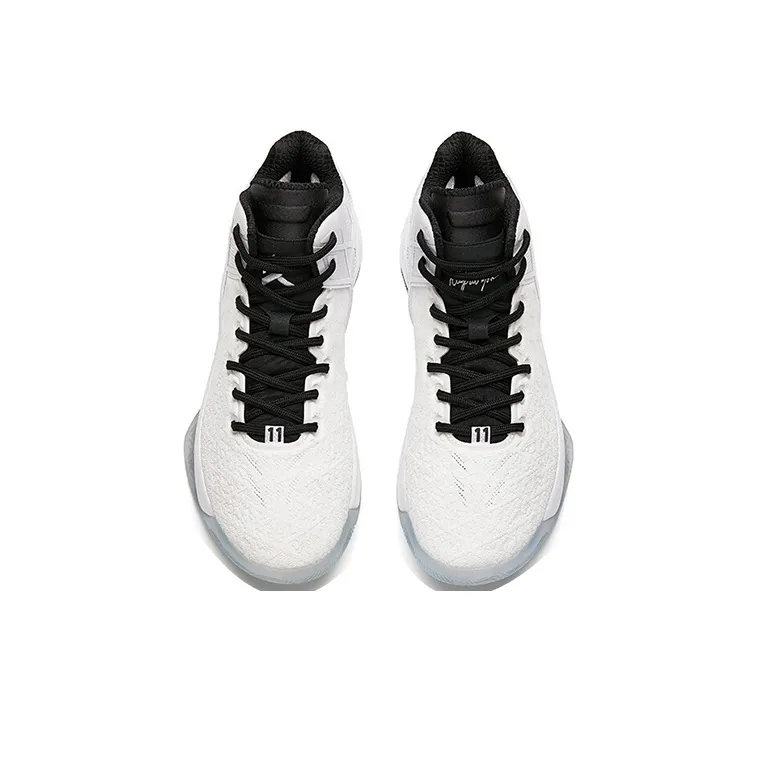 ANTA KT1 Pro Basketball Shoes Men High Top ANTA White/Black-2