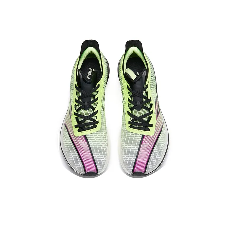 Anta C202 GT Nitrogen Technology Abrasion Resistant Rebound Low Top Running Shoes Men's Green-2