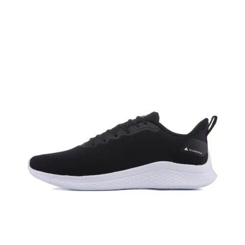 PEAK Qingyi Running Shoes Men Low-Top Black