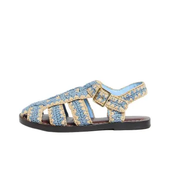 Loeffler Randall Sawyer Roman Sandals Women's Blue