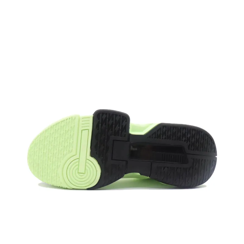 Anta Qingkuang TD Wear-Resistant Cushioning Slip-Resistant Low-Top Performance Basketball Shoes Men's Neon Green-5
