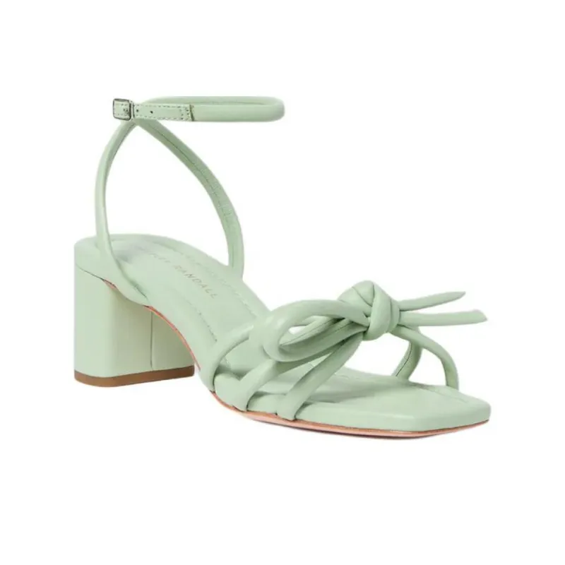 Loeffler Randall Mikel Strap Sandals 5cm Women's Green-2