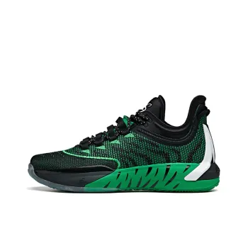 Anta Gordon Hayward GH1 Low Anti Slip Wear Resistant Low Top Basketball Shoes Black Green