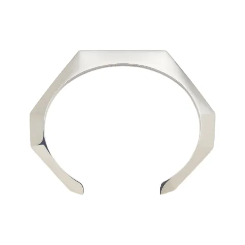 Bottega Veneta Bangles Men Silver