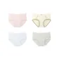 F Set-Macaron Color Block-Pink+Yellow Cream+Blue+Green