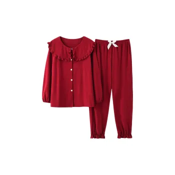 MADALLO Pajama Set Women's Burgundy
