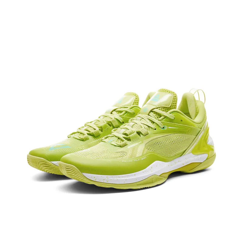 PEAK Agile 2.0 Performance Basketball Shoes Men's Light Acid Green-2