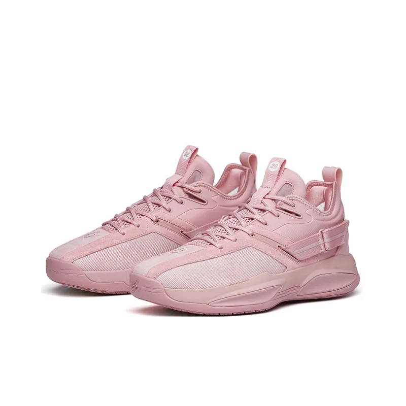 Anta GH3 Gordon Hayward Durable Breathable Low Top Basketball Shoes Men's Pink-2