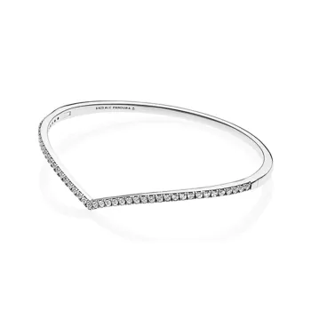 Pandora Bangles Unisex Silver