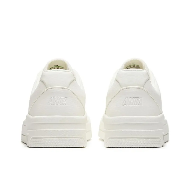 Anta 982GZ Cushioned Wear Resistant Breathable Low Top Skateboard Shoes Men's White-3